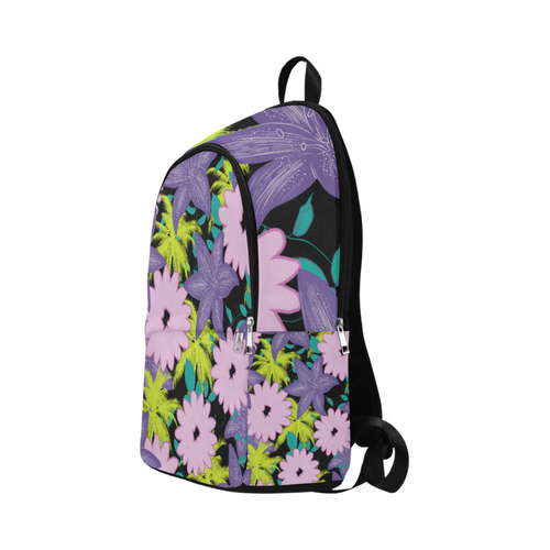 Tropical Violet Fabric Backpack for Adult (Model 1659)