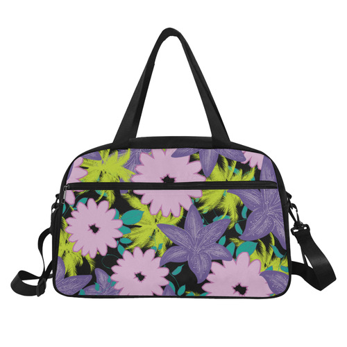 Tropical Violet Fitness Handbag (Model 1671)