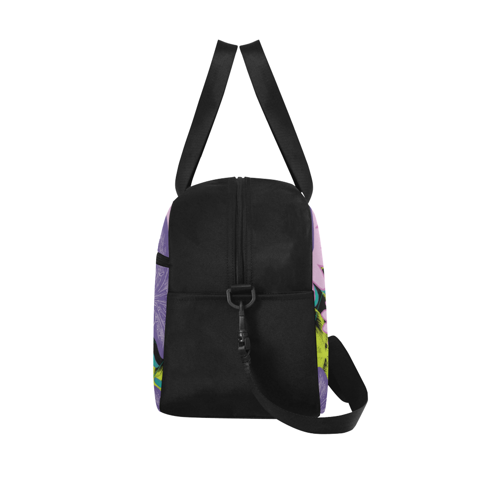 Tropical Violet Fitness Handbag (Model 1671)