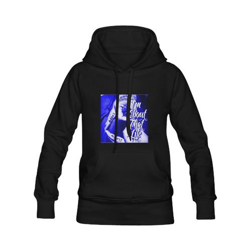 About That Life Blue Men's Classic Hoodies (Model H10)