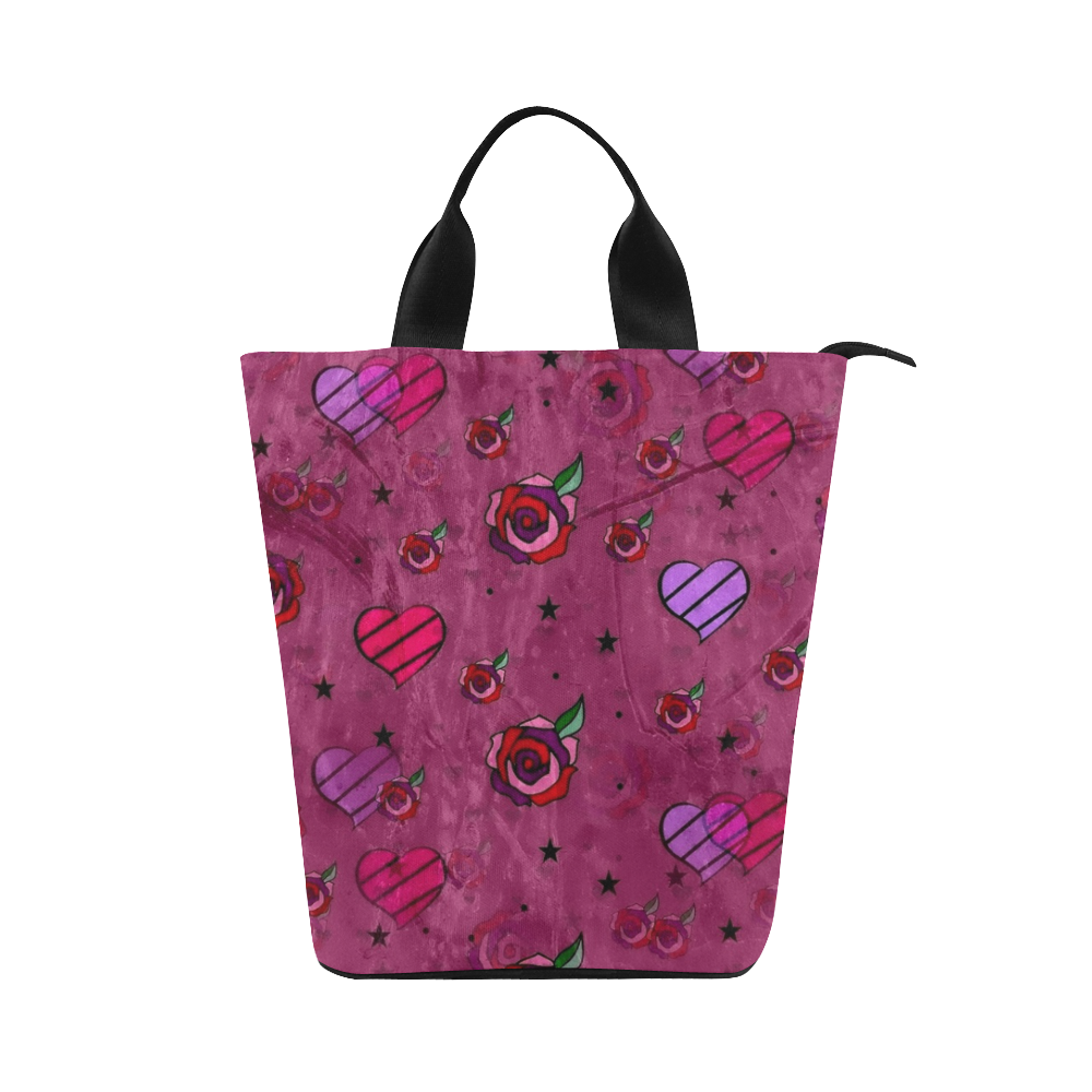 Dream of Rose by Popart Lover Nylon Lunch Tote Bag (Model 1670)
