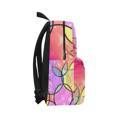 Colors of Abstrakt by Popart Lover Unisex Classic Backpack (Model 1673)