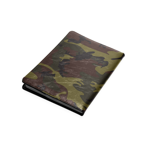 Camo Green Brown Custom NoteBook B5