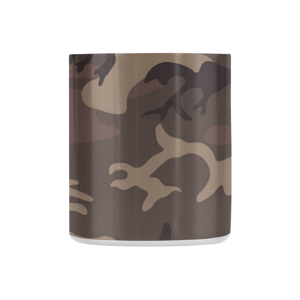 Camo Red Brown Classic Insulated Mug(10.3OZ)
