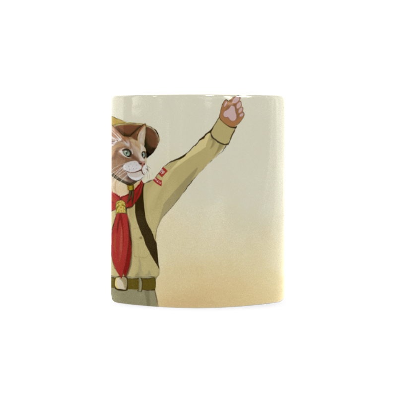 It's a New Morning at Cat Scouts White Mug(11OZ)