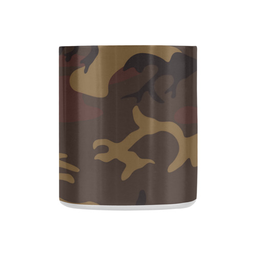 Camo Dark Brown Classic Insulated Mug(10.3OZ)