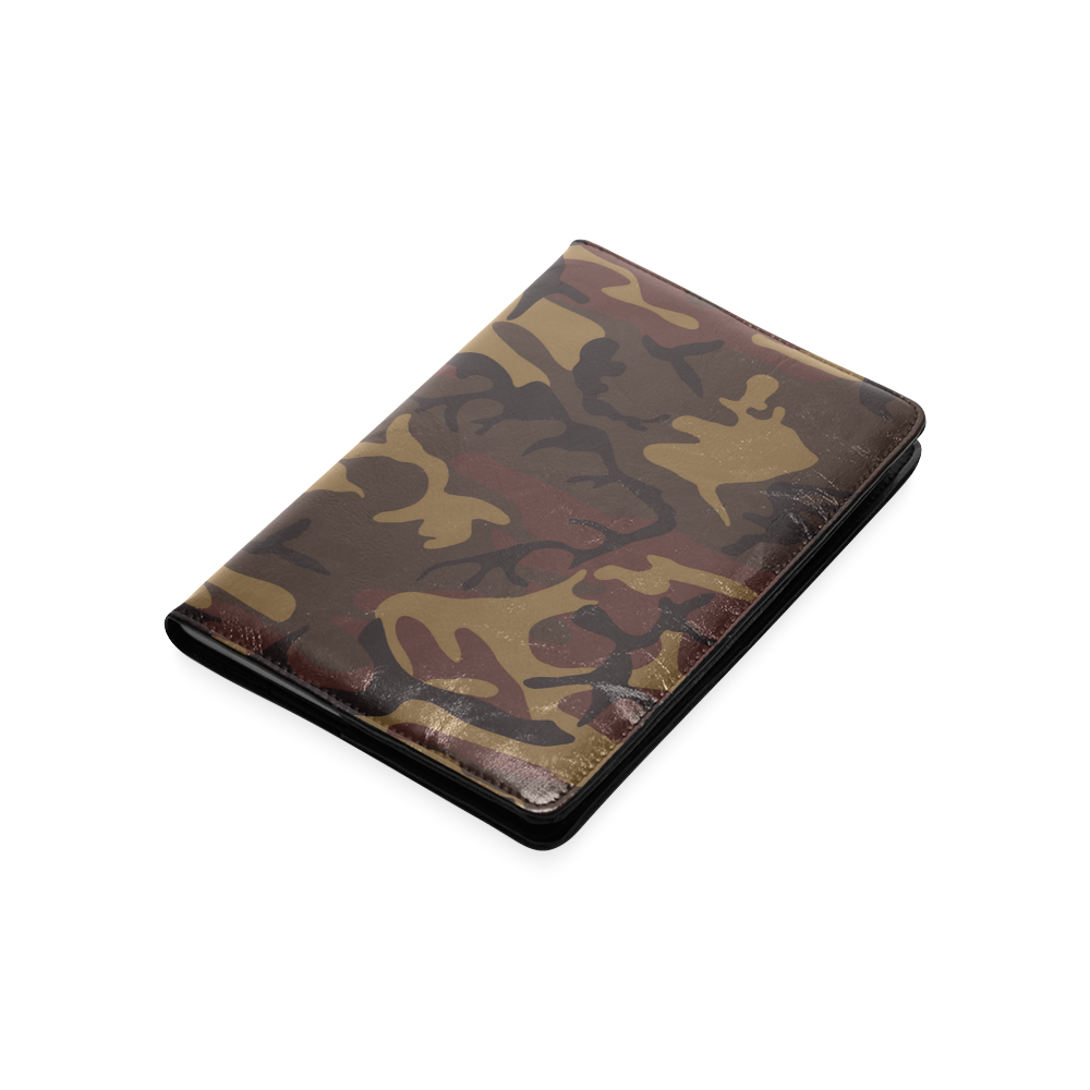 Camo Dark Brown Custom NoteBook A5
