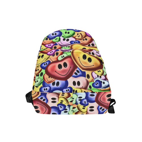 Funny smiling hearts A by JamColors Unisex Classic Backpack (Model 1673)