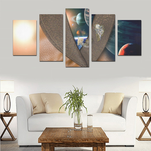 our dimension of time Canvas Print Sets D (No Frame)