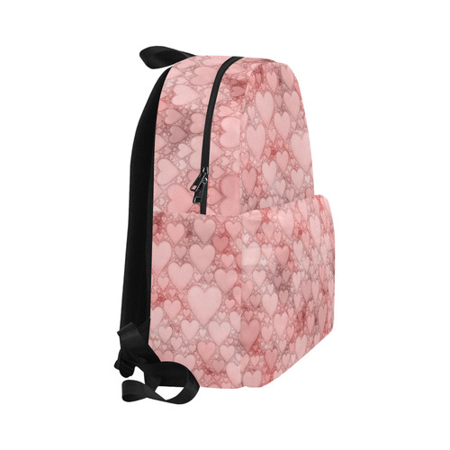Hearts and Hearts, by JamColors Unisex Classic Backpack (Model 1673)