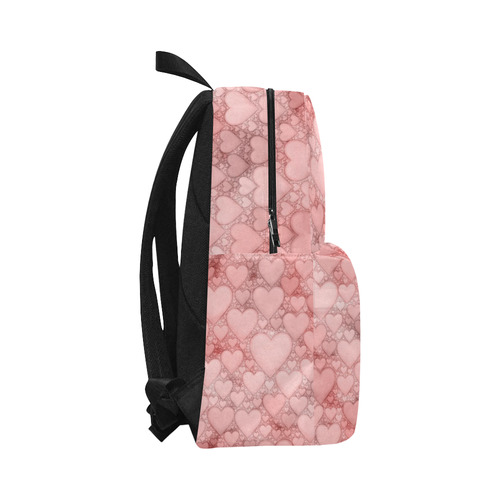 Hearts and Hearts, by JamColors Unisex Classic Backpack (Model 1673)