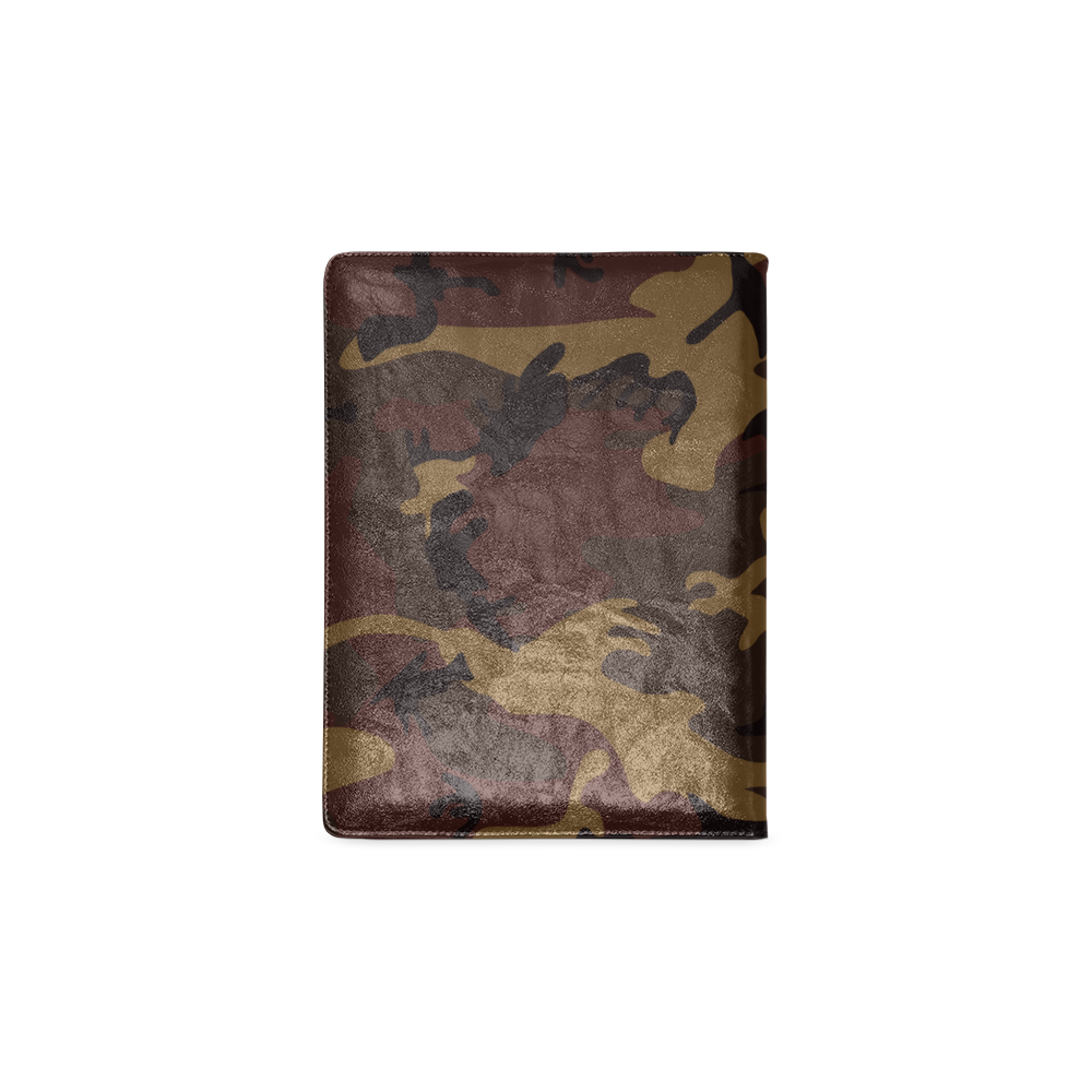 Camo Dark Brown Custom NoteBook B5