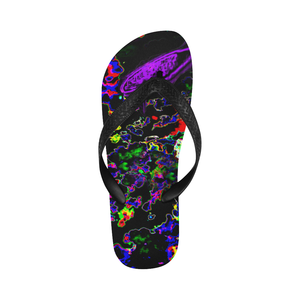 Neon Koi Flip Flops for Men/Women (Model 040)