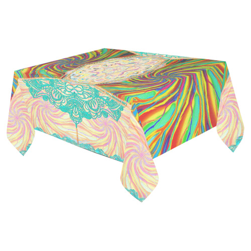 charm 4 Cotton Linen Tablecloth 52"x 70"