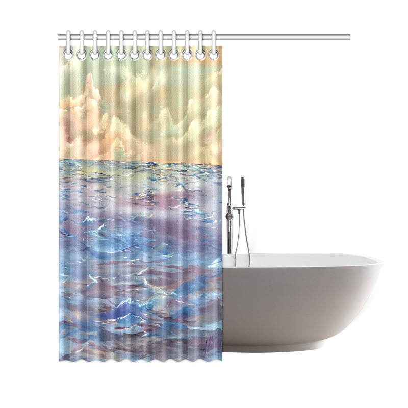 Peaceful Shower Curtain Shower Curtain 69"x72"
