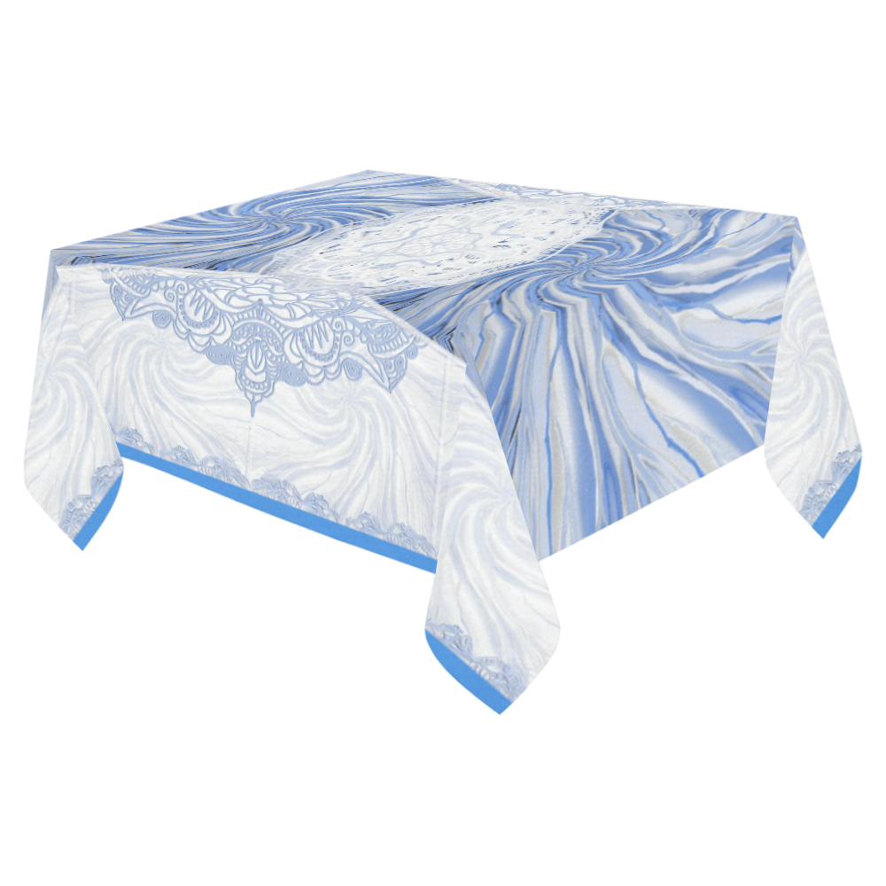 charm 9 Cotton Linen Tablecloth 52"x 70"