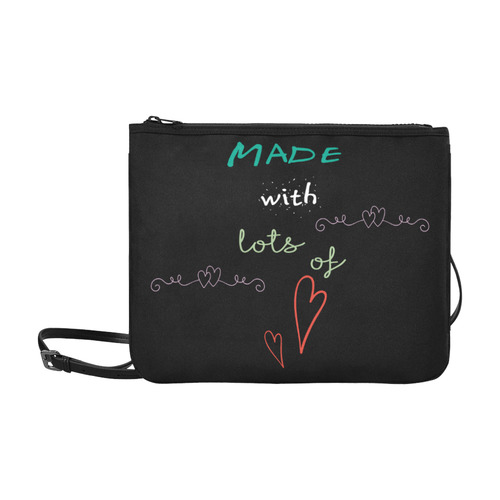 Made with Love Slim Clutch Bag (Model 1668)