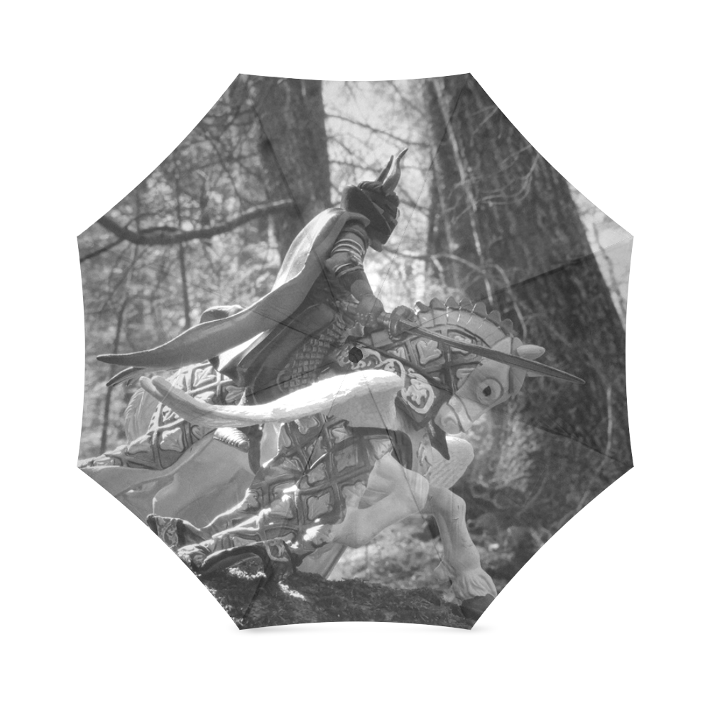 galloping knight on pegasus Foldable Umbrella (Model U01)