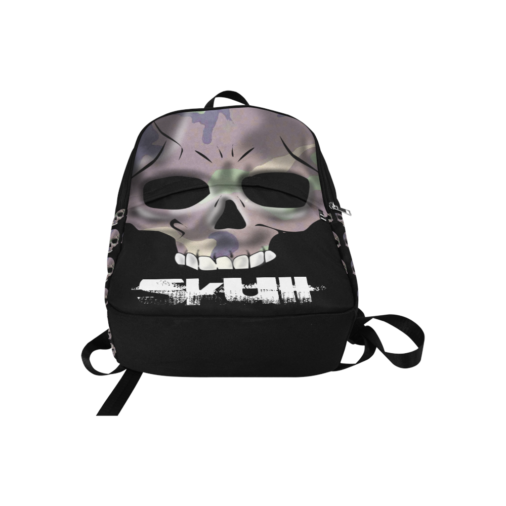 Skull Fabric Backpack for Adult (Model 1659)
