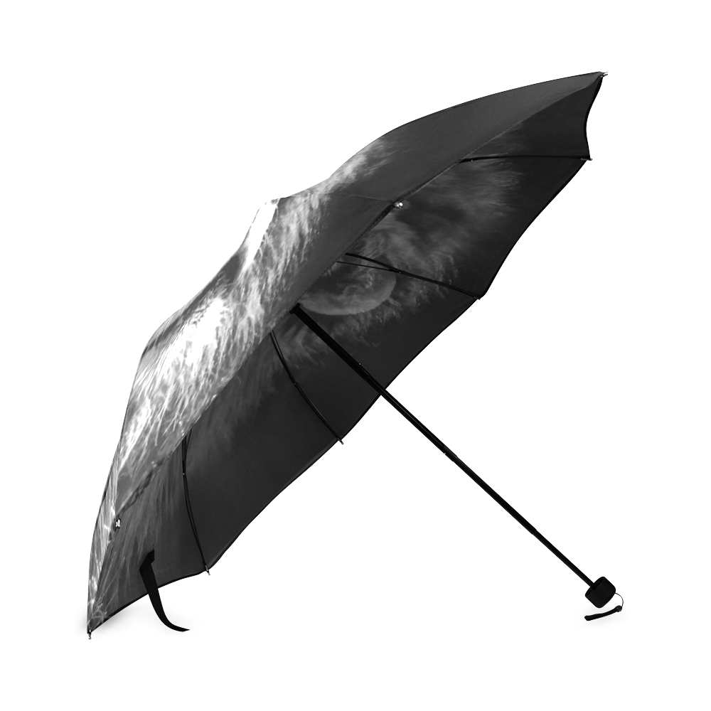 Proud Young Lion umbrella Foldable Umbrella (Model U01)