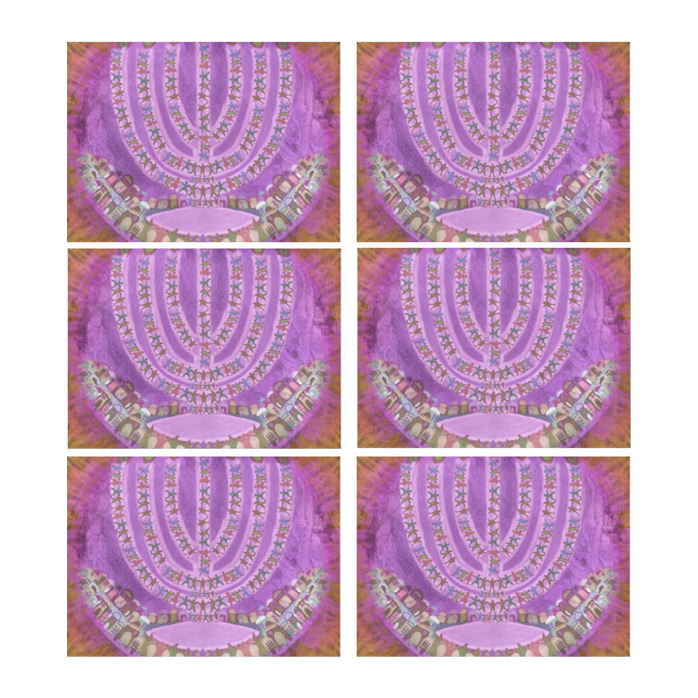 chandelier 3-8 Placemat 14’’ x 19’’ (Set of 6)