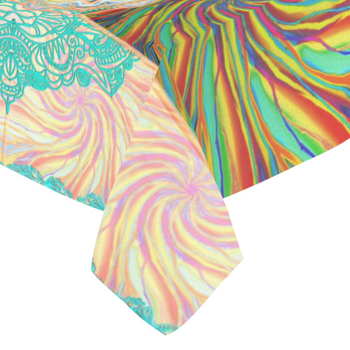 charm 4 Cotton Linen Tablecloth 52"x 70"