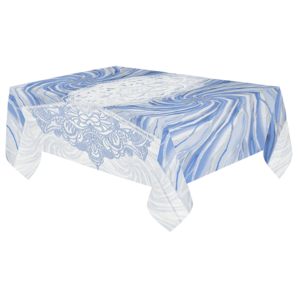 charm 9 Cotton Linen Tablecloth 60"x 104"