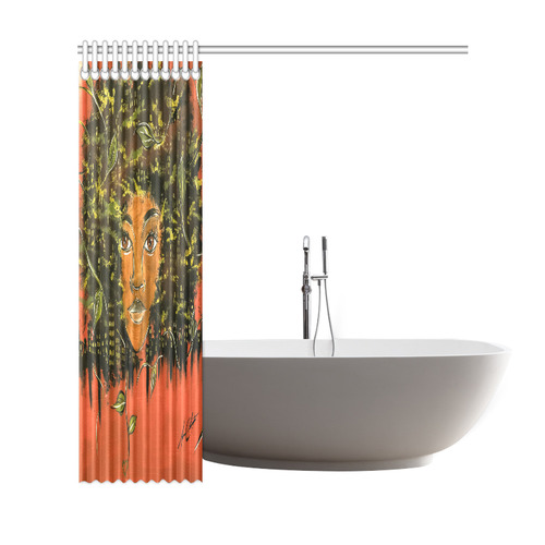 AbsoluteWoman Shower Curtain Shower Curtain 69"x72"