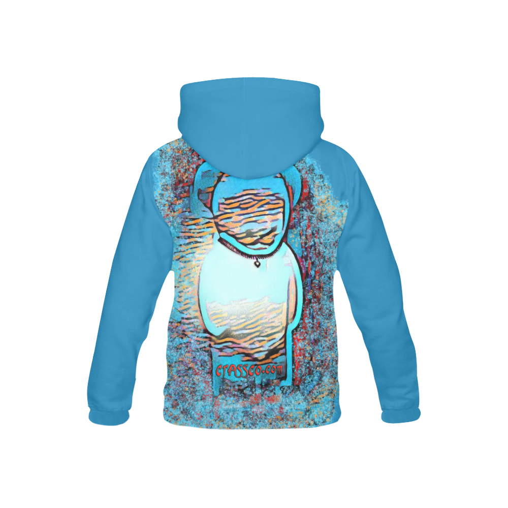 TEDDY BEAR I KIDS All Over Print Hoodie for Kid (USA Size) (Model H13)