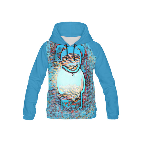 TEDDY BEAR I KIDS All Over Print Hoodie for Kid (USA Size) (Model H13)