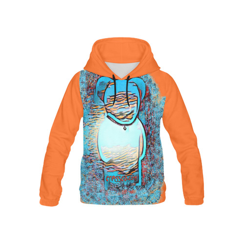TEDDY BEAR IV KIDS All Over Print Hoodie for Kid (USA Size) (Model H13)