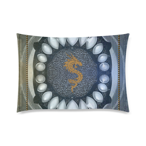 Chinese dragon Custom Zippered Pillow Case 20"x30" (one side)