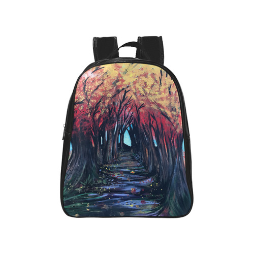 Autumn Day School Backpack (Model 1601)(Medium)