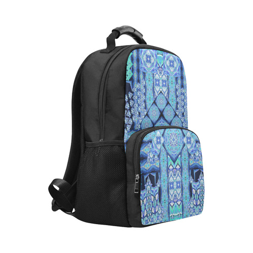 mandala spirit  dark blue Unisex Laptop Backpack (Model 1663)