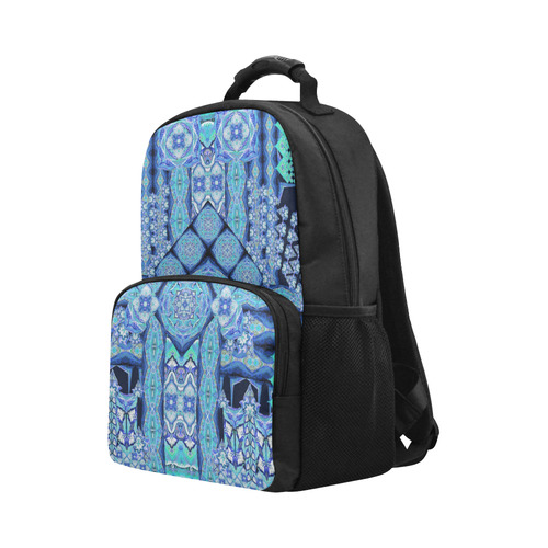 mandala spirit  dark blue Unisex Laptop Backpack (Model 1663)