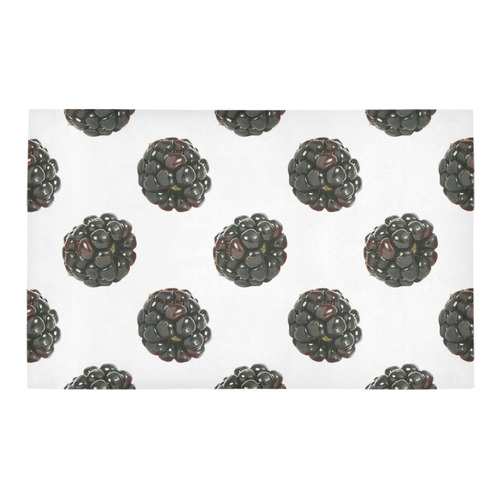 blackberry fruit pattern Bath Rug 20''x 32''