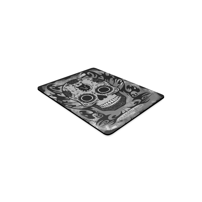 SKULL CRASSCO GREY MOUSEPAD Rectangle Mousepad