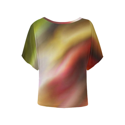 Cosmic Women's Batwing-Sleeved Blouse T shirt (Model T44)