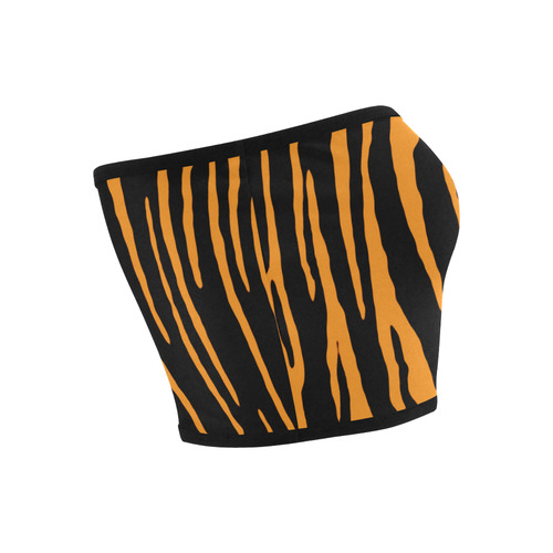 Tiger Stripes Bandeau Top