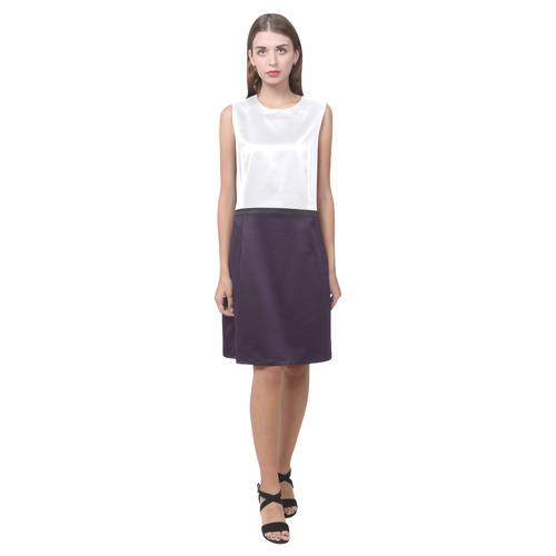 AUBERGINE BUSINESS Eos Women's Sleeveless Dress (Model D01)