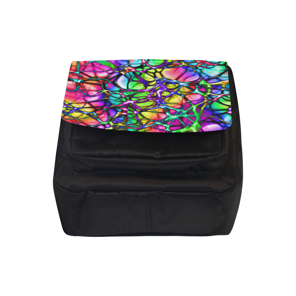 alive 5 (abstract) by JamColors Crossbody Nylon Bags (Model 1633)