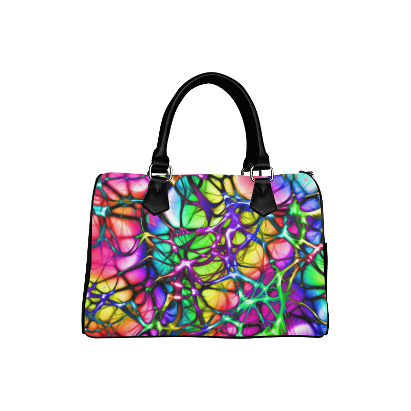 alive 5 (abstract) by JamColors Boston Handbag (Model 1621)