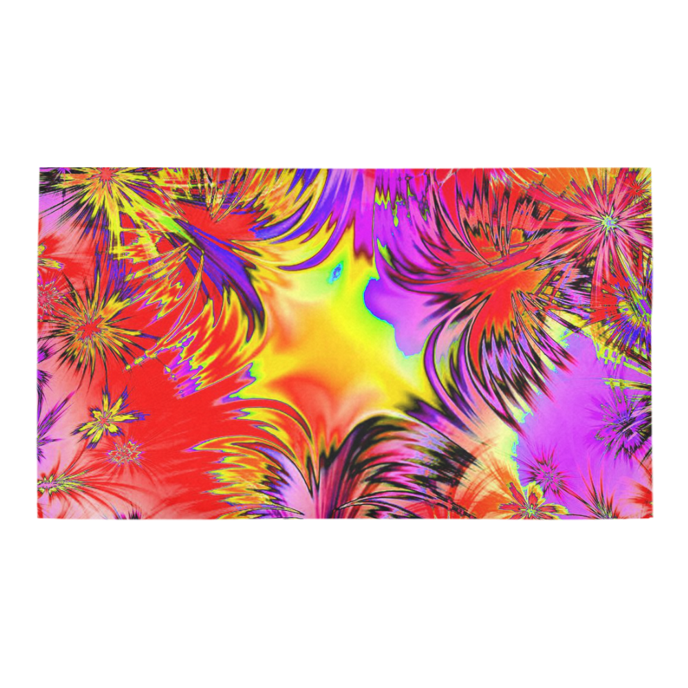 alive 4B (abstract) by JamColors Bath Rug 16''x 28''