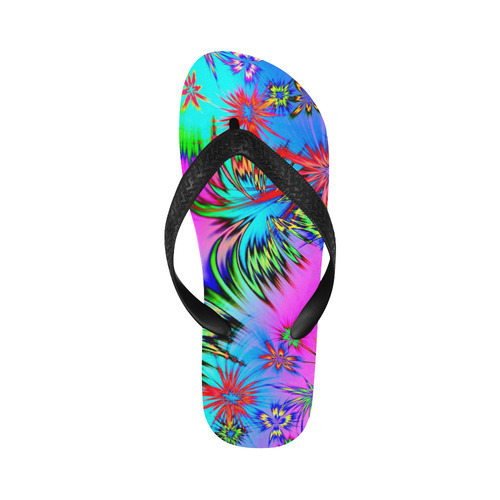 alive 4 (abstract) by JamColors Flip Flops for Men/Women (Model 040)