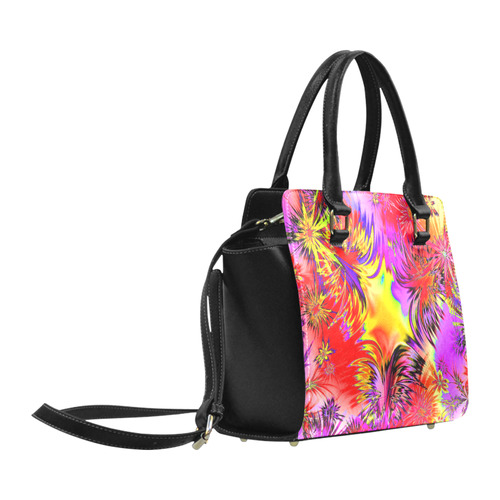 alive 4B (abstract) by JamColors Classic Shoulder Handbag (Model 1653)