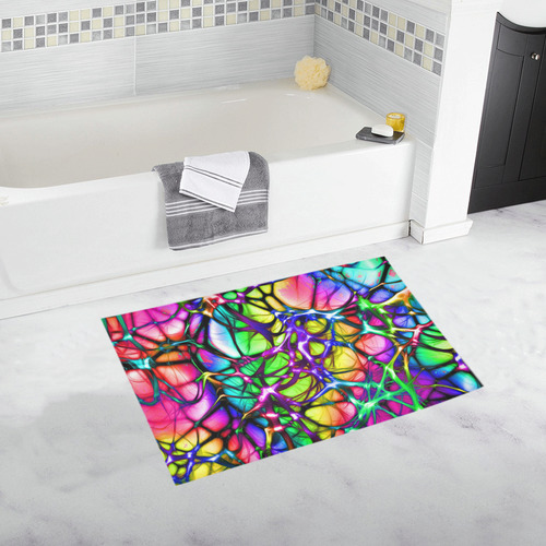 alive 5 (abstract) by JamColors Bath Rug 20''x 32''