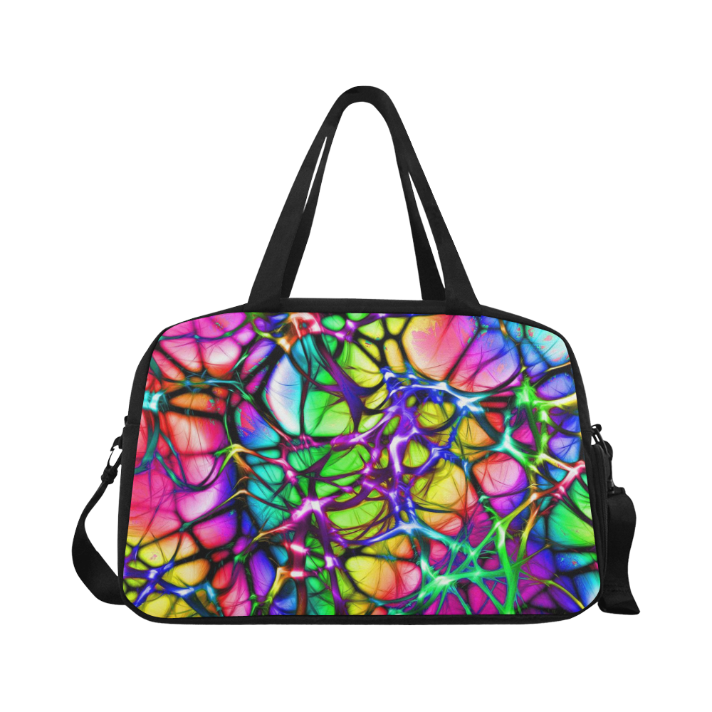 alive 5 (abstract) by JamColors Fitness Handbag (Model 1671)