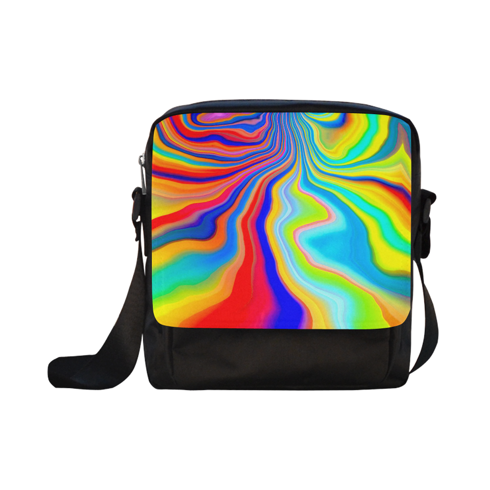 alive 3 (abstract) by JamColors Crossbody Nylon Bags (Model 1633)