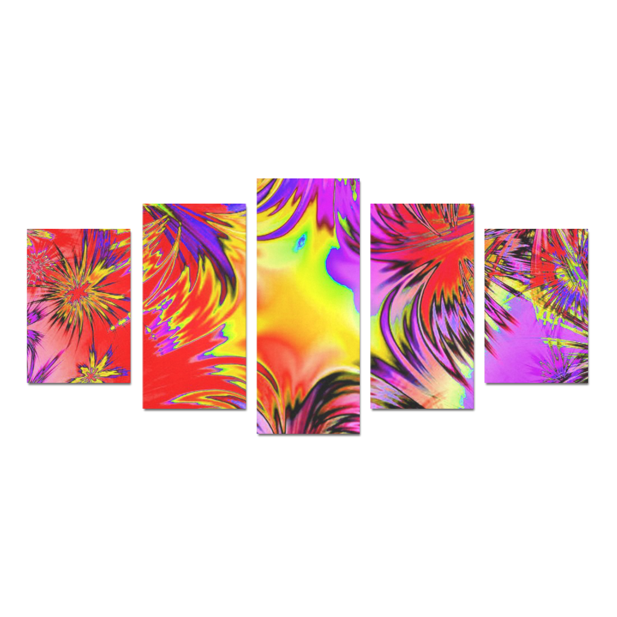 alive 4B (abstract) by JamColors Canvas Print Sets D (No Frame)