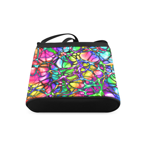 alive 5 (abstract) by JamColors Crossbody Bags (Model 1613)
